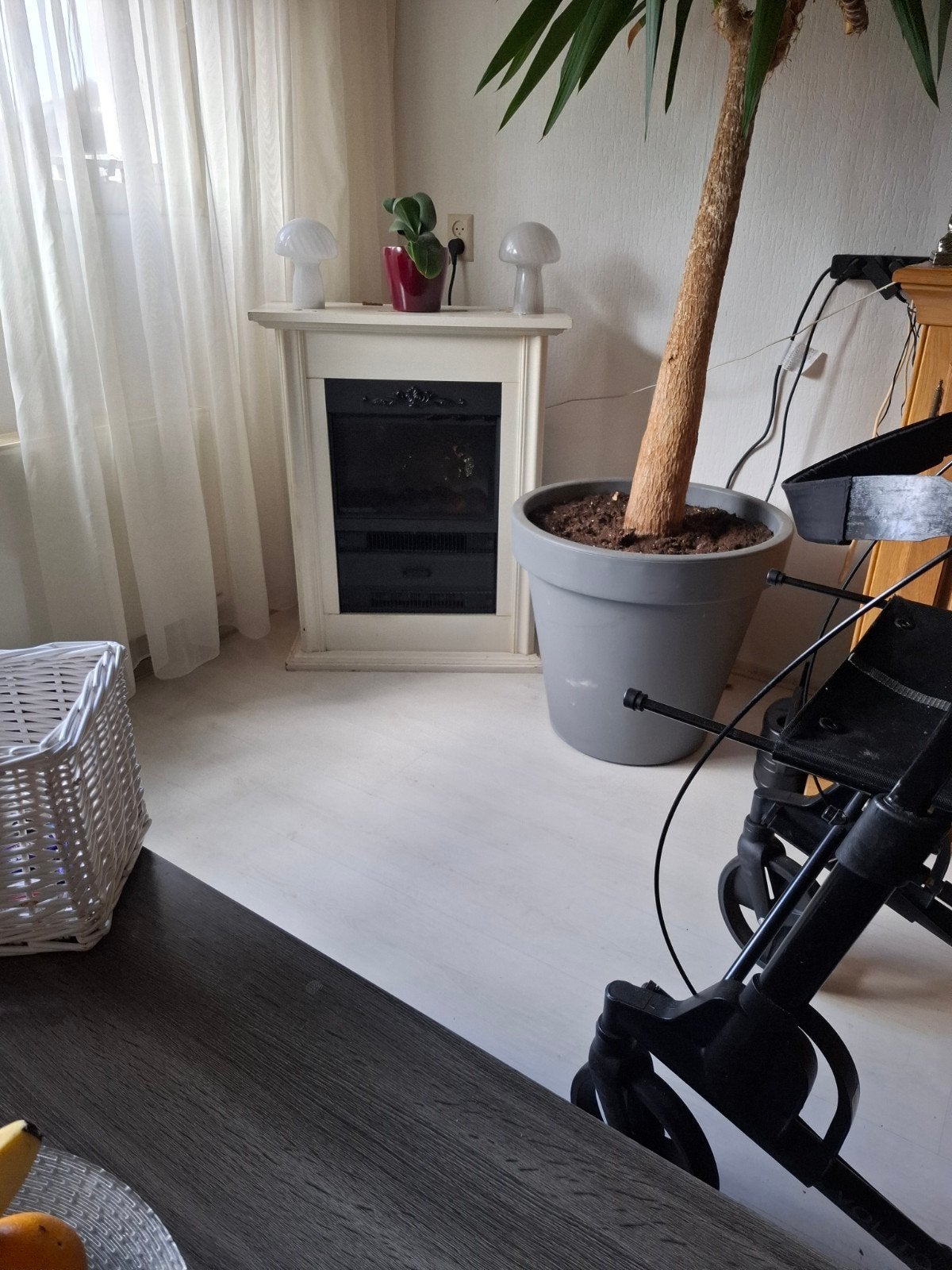 openhaard, Ophalen