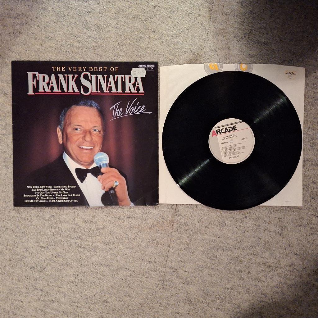 frank sinatra - the very best of, Ophalen of Verzenden, Zo goed als nieuw, 12 inch, Overige soorten