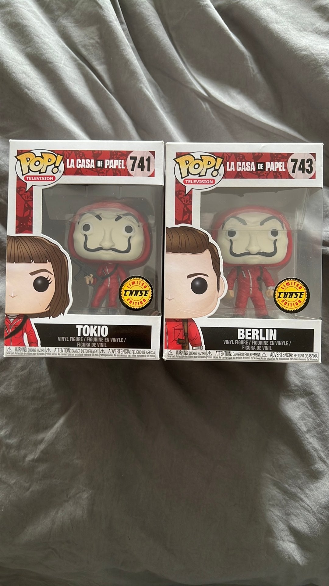 Funko Pops Tokio & Berlin CHASE, Ophalen of Verzenden, Zo goed als nieuw