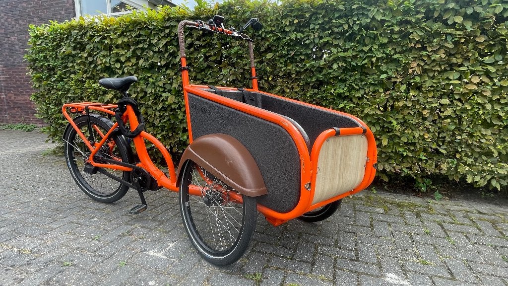 Elektrische Bakfiets SociBike, Fietsen en Brommers, Gebruikt, Elektrisch, 2 kinderen, Schijfrem