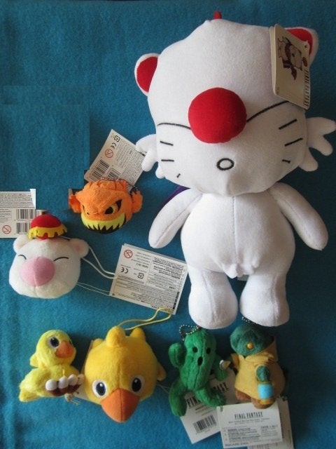 Final Fantasy Moogle, Cactuar, Tonberry, Bomb, Ophalen of Verzenden