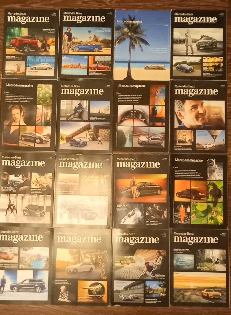 partij Mercedes Magazines in 1 koop, Ophalen of Verzenden, Zo goed als nieuw, Mercedes