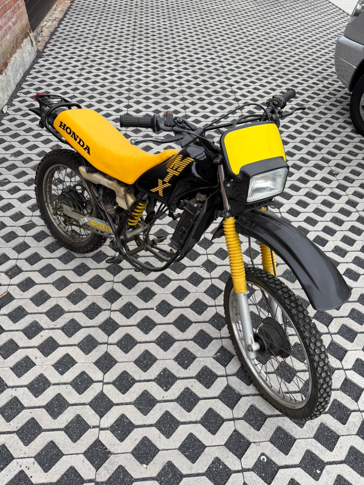 Honda MTX 50R 1983, Ophalen