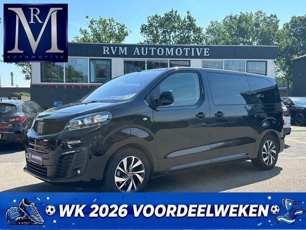 FIAT E-Ulysse L2 75kWh INCL. BTW! VAN: 35.900,- VOOR: 32.877, Auto's, Fiat, Overige carrosserieën, 348 km, 75 kWh, Onderhoudsboekje