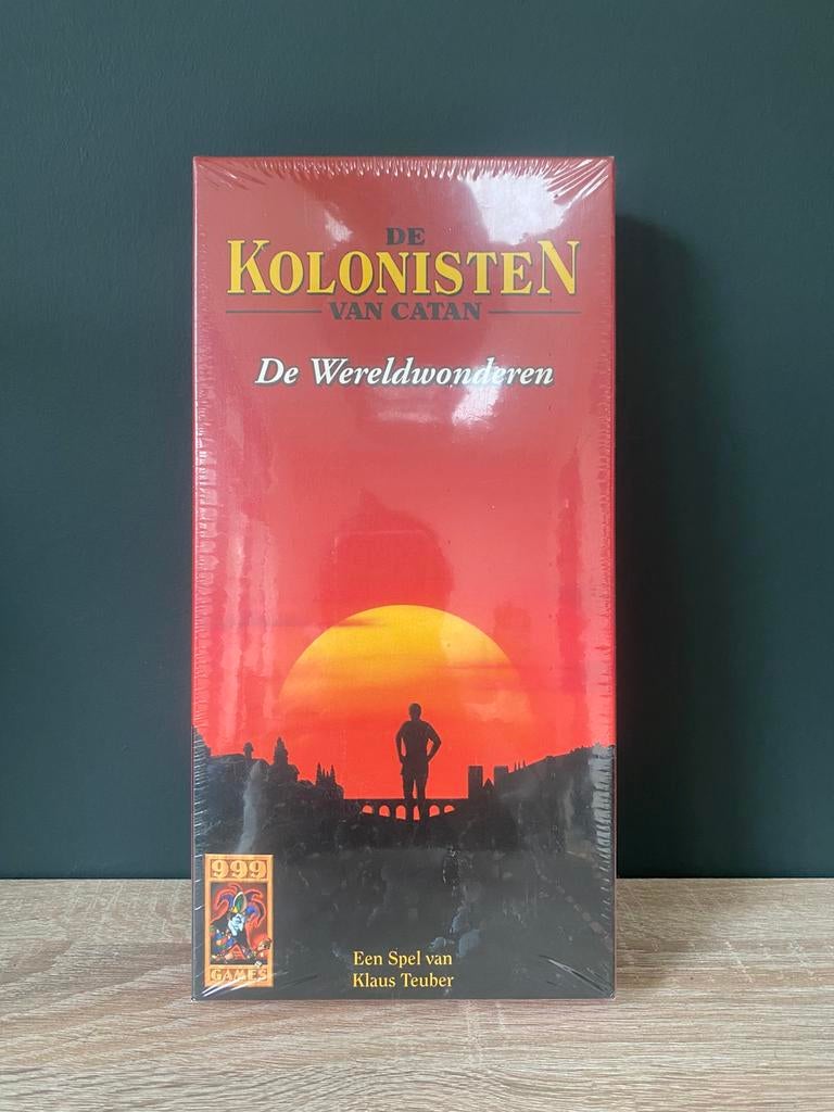 De Kolonisten van Catan - Uitbreiding ‘De Wereldwonderen’, Drie of vier spelers, Ophalen of Verzenden, Nieuw