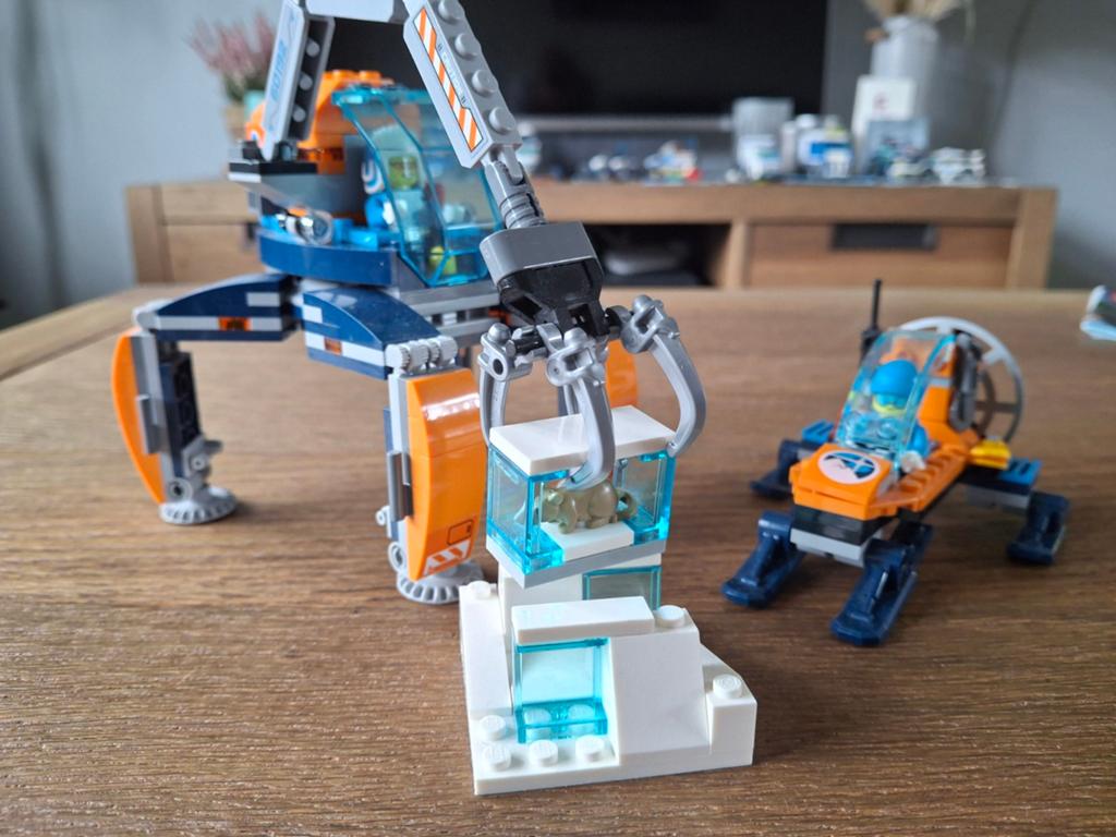 LEGO City Arctische set 60190 en 60192, Ophalen of Verzenden, Zo goed als nieuw