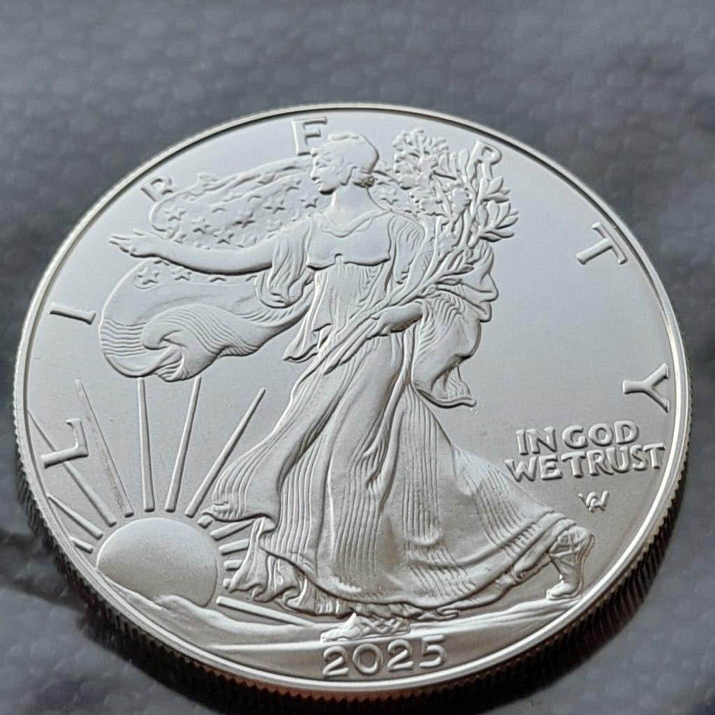 2025 American Eagle 1 oz silver, Postzegels en Munten, Munten | Amerika, Losse munt, Noord-Amerika, Zilver, Ophalen of Verzenden