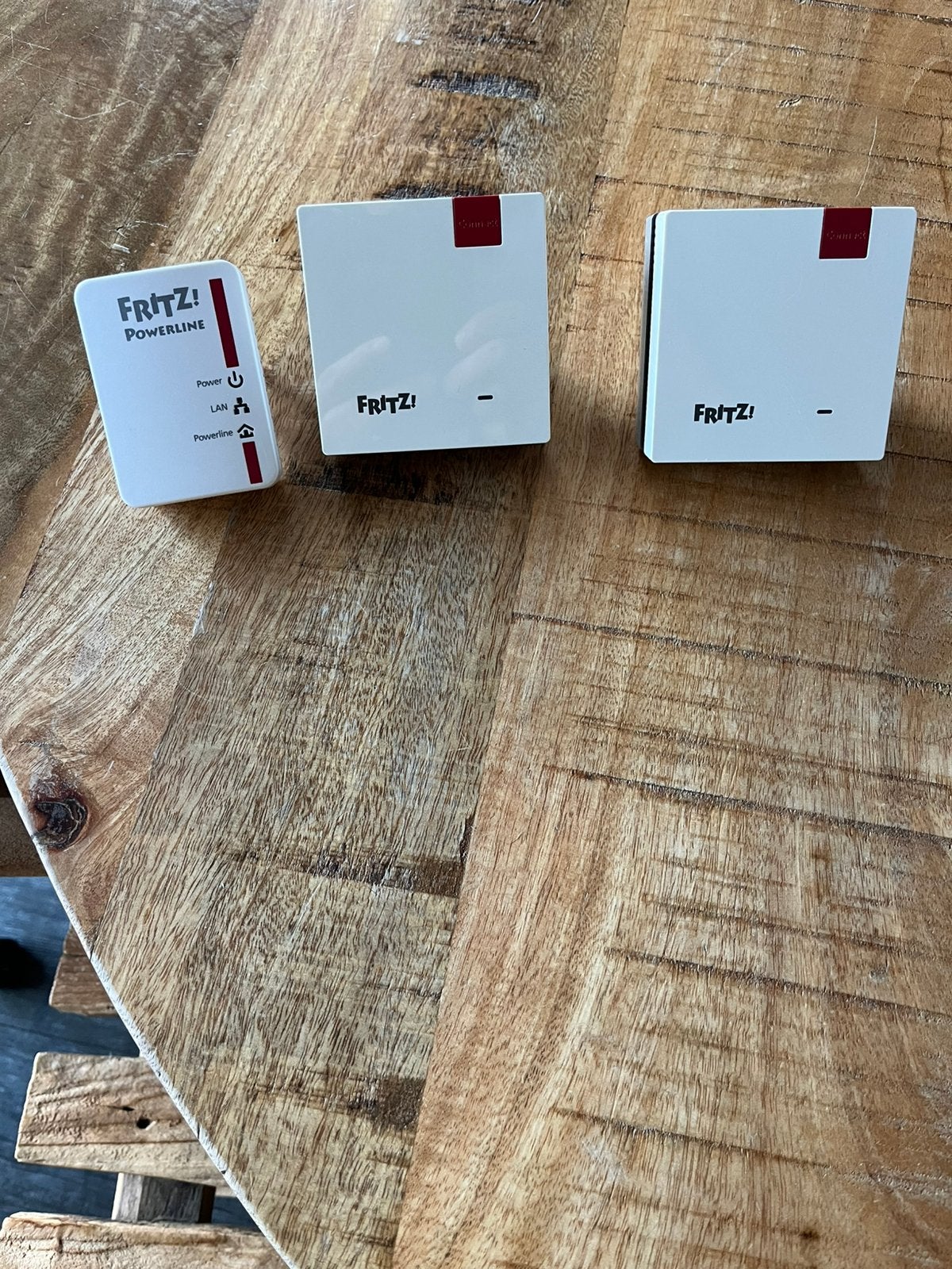 FRITZ!Powerline 1220E Set - Powerline adapters, Computers en Software, Powerlines, Ophalen of Verzenden, Gebruikt