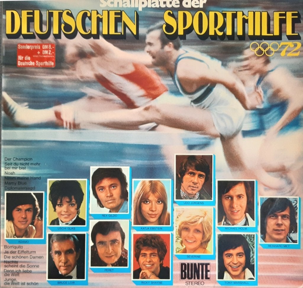LP Schallplatte der Deutschen Sporthilfe-erg mooi, Cd's en Dvd's, LP, Zo goed als nieuw, 12 inch, Beschermende buitenhoes