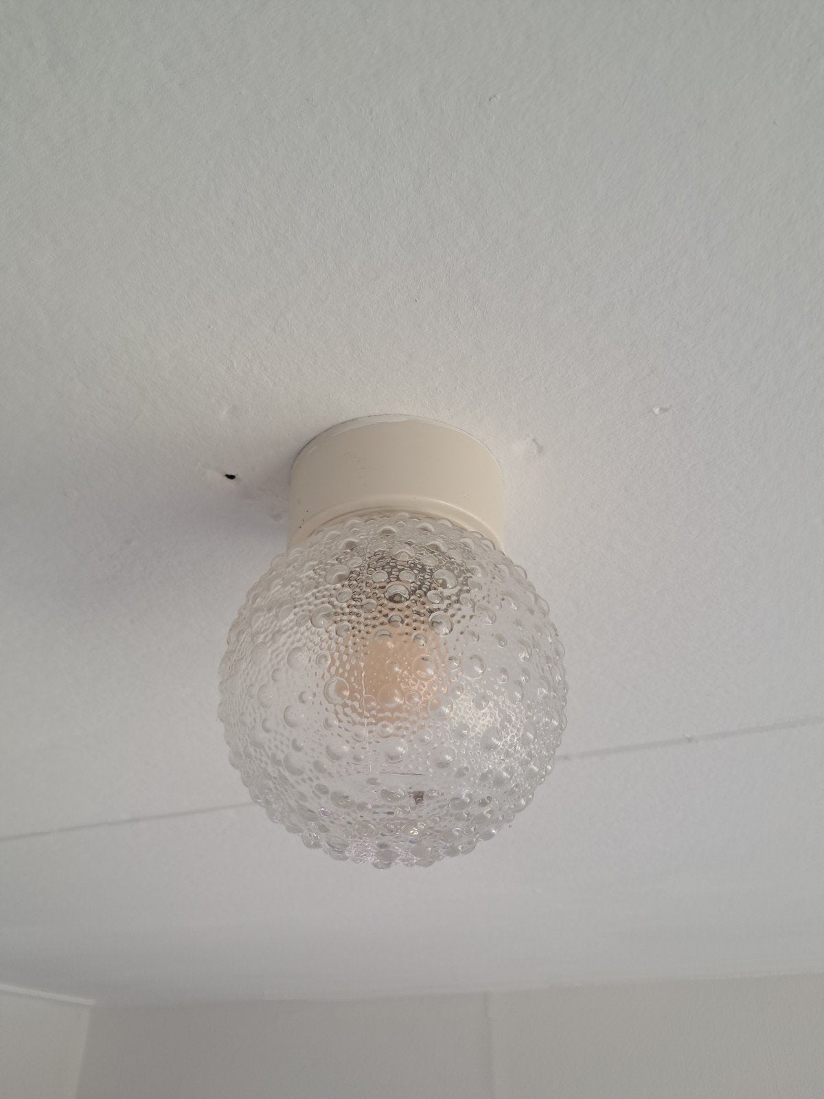 Div. vintage plafonnière's en hanglampjes, Ophalen, Gebruikt
