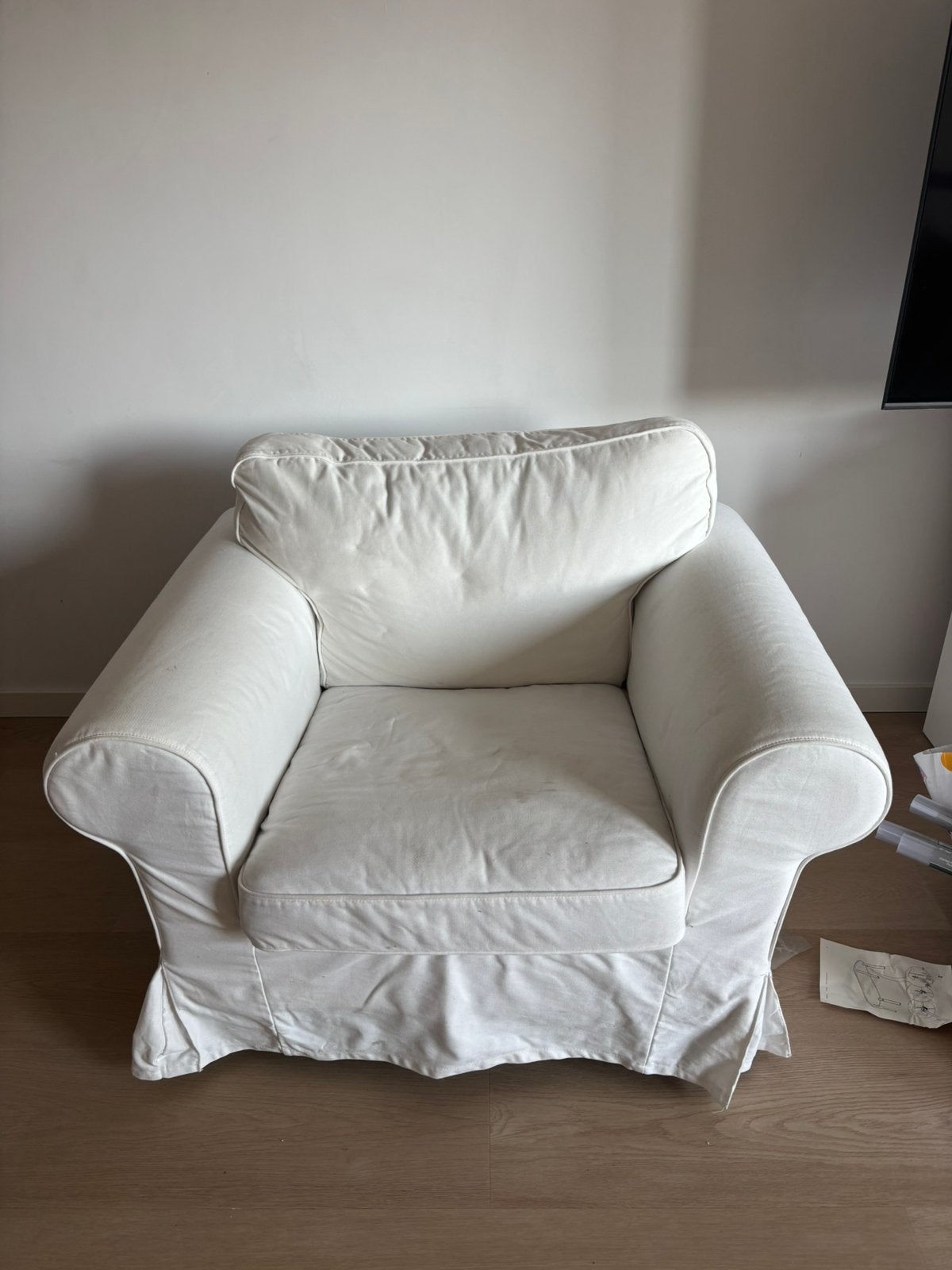 Ektorp fauteuil IKEA, Ophalen, Gebruikt, Eenpersoons, 75 tot 100 cm