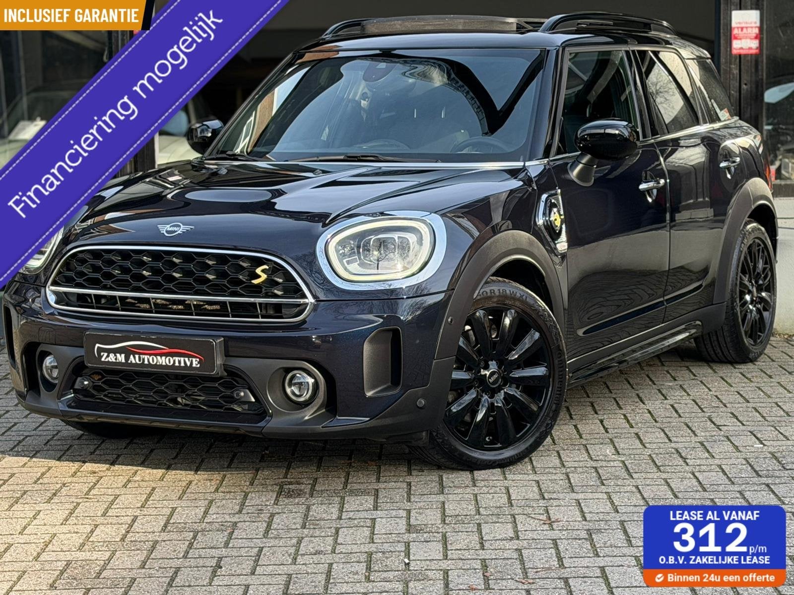 Mini Countryman 1.5 SE Cooper ALL4 Pano*Leder*Navi*inc btw*S, Auto's, 136 pk, Gebruikt, Zwart, Countryman