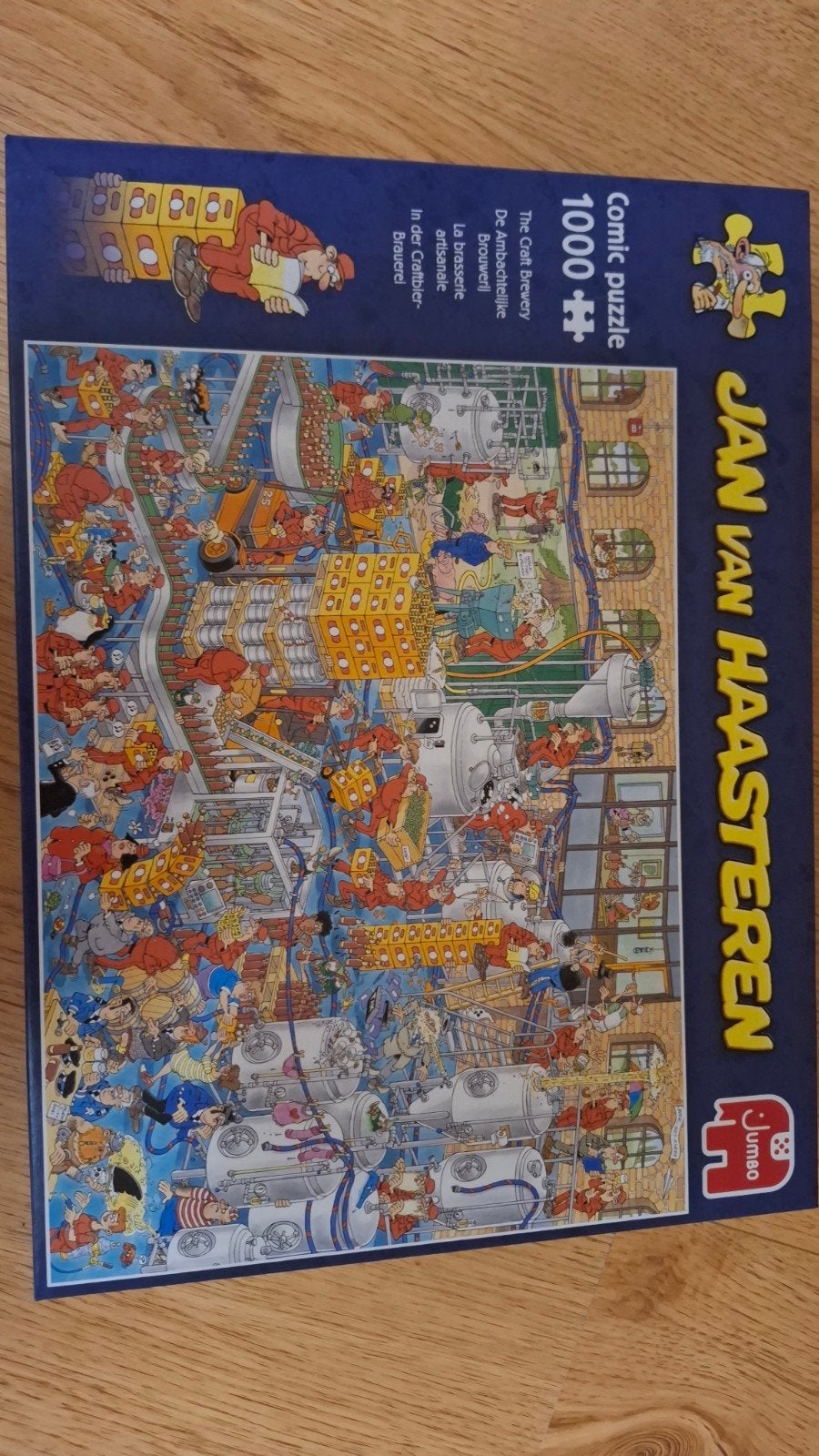 Jan van Haasteren, Ophalen, 500 t/m 1500 stukjes, Zo goed als nieuw