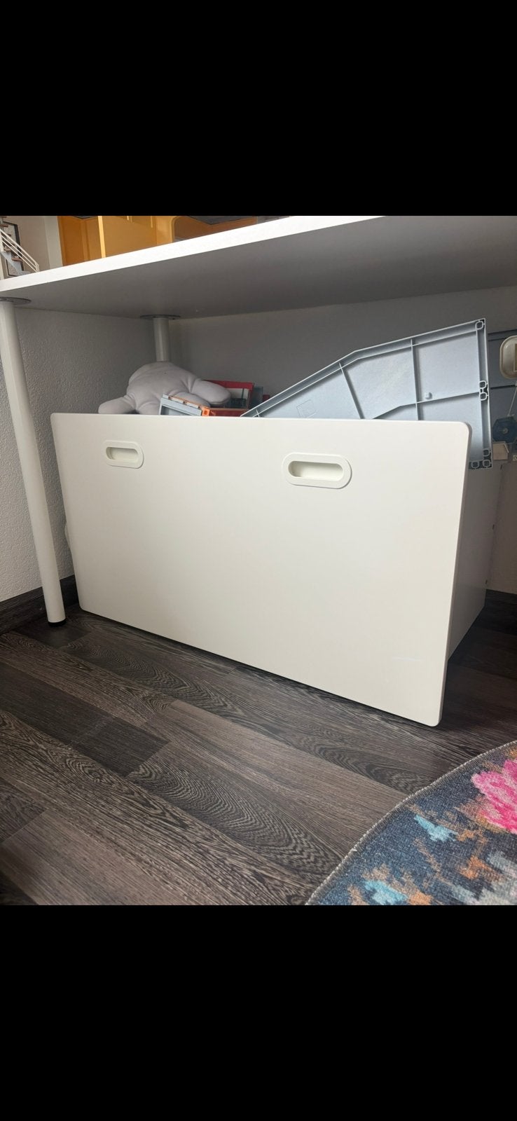 Ikea speelgoed kist met wieltjes, Ophalen, Gebruikt