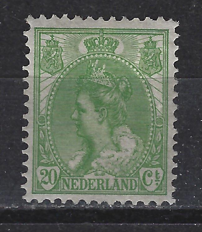 NVPH 68 ongebruikt Wilhelmina 1899 ; OUD NEDERLAND per stuk, Ophalen of Verzenden, T/m 1940, Postfris