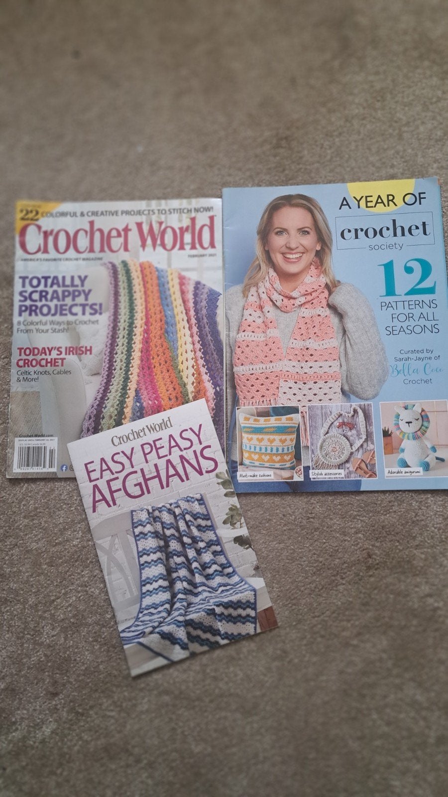 2 Engelstalige haakmagazines: Crochet World, Ophalen of Verzenden, Haken, Patroon of Boek
