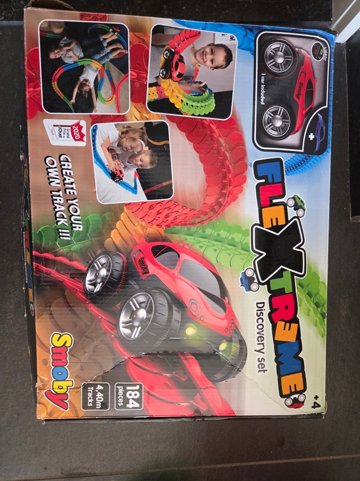 Flex Xtreme Racebaan Discovery Set & Superloops, Ophalen of Verzenden, Zo goed als nieuw, Elektrisch, Overige merken