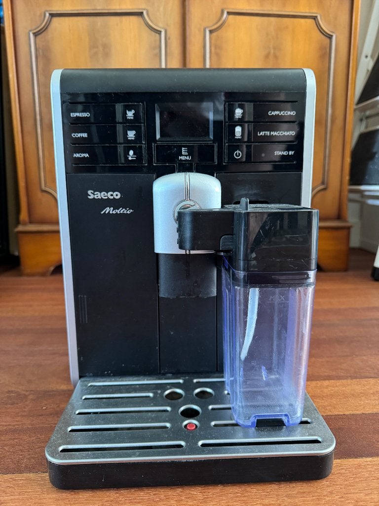 Philips Saeco Moltio volautomatische espressomachine, Witgoed en Apparatuur, Koffiezetapparaten, Ophalen, Gebruikt, Espresso apparaat