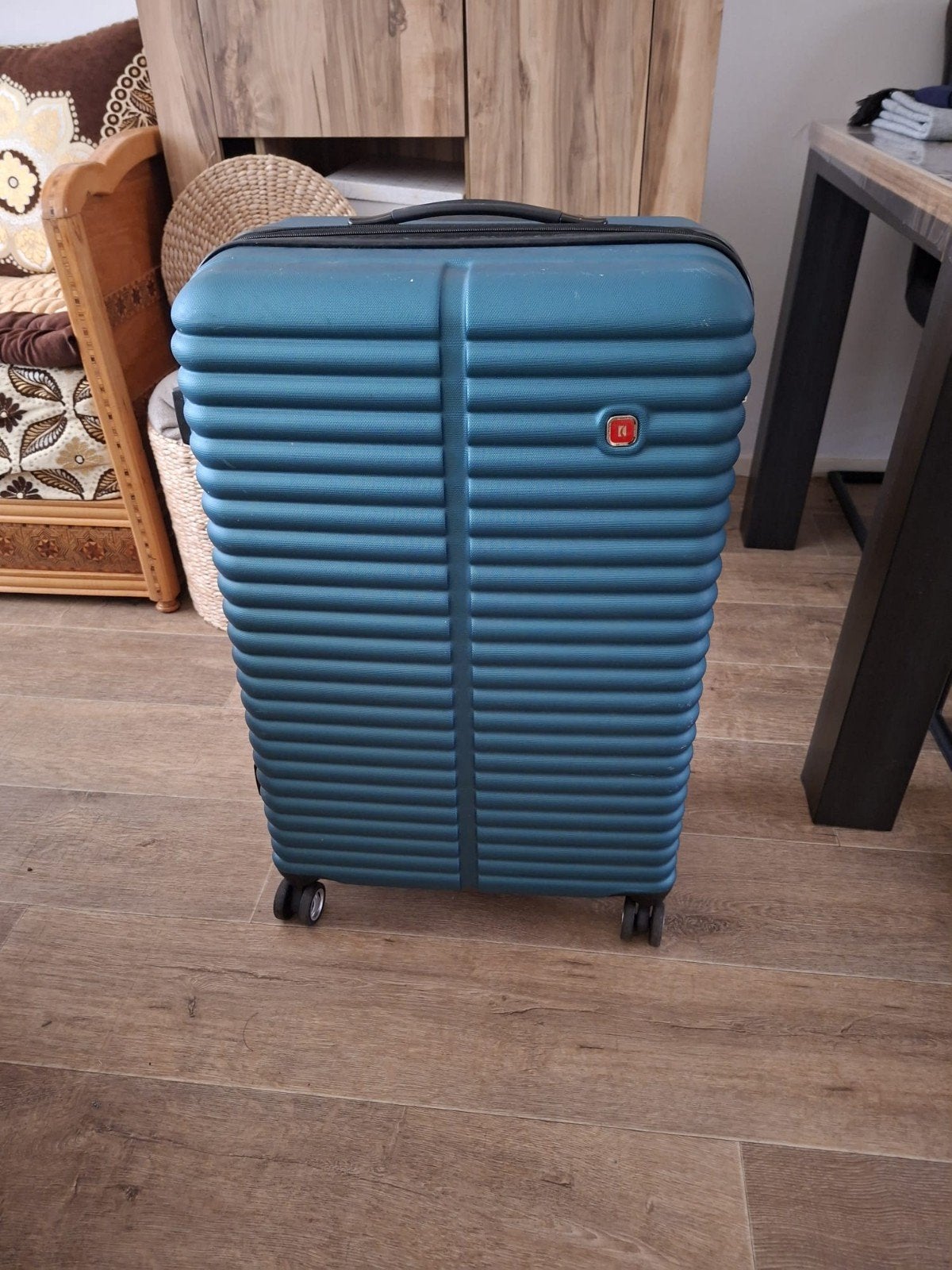 reiskoffer nieuw Roncato Stellar trolley, Ophalen, Blauw, Zo goed als nieuw, 60 tot 80 cm