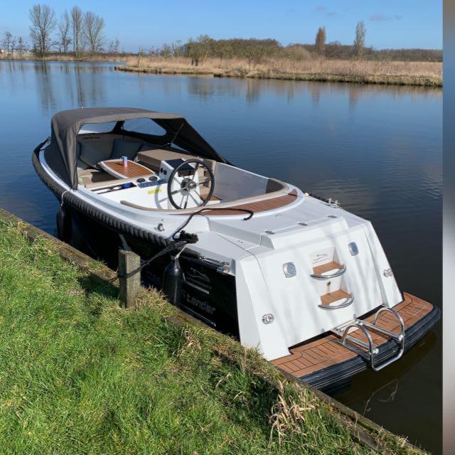 Corsiva 595 60 PK honda, Ophalen of Verzenden, Zo goed als nieuw, Overige typen, 5 meter of hoger
