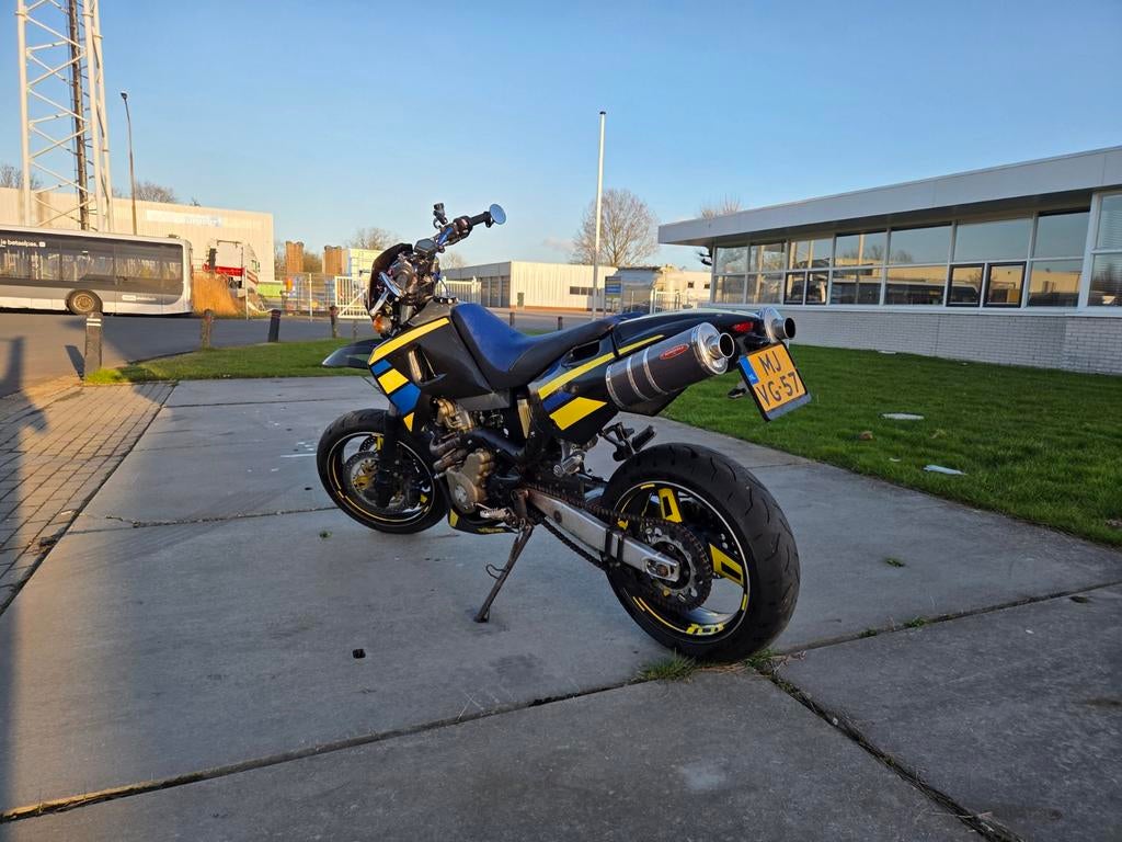 Husqvarna SM610S Supermoto - 2004, Motoren, Particulier, Meer dan 35 kW, 1 cilinder, SuperMoto