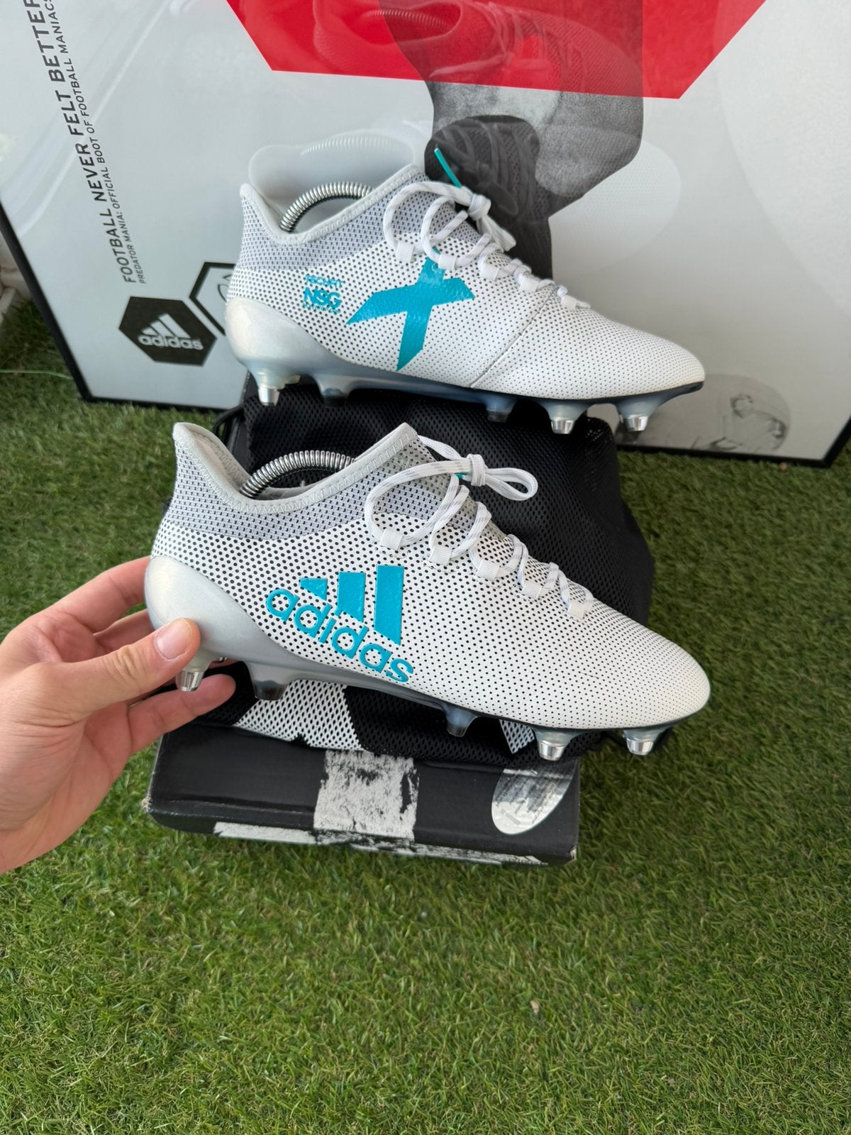 Adidas x 17.1 voetbalschoenen, G, G, Maat XS of kleiner, G