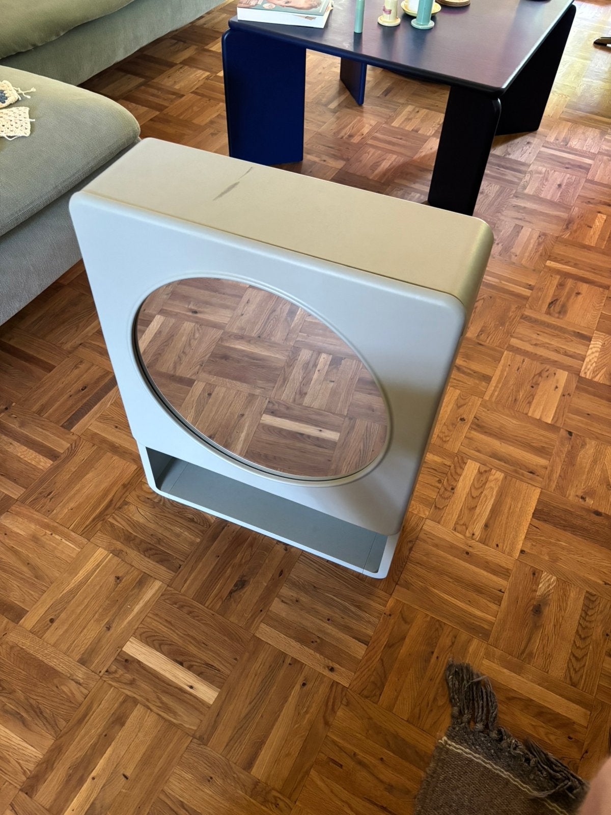 Ikea Ivosjon bakdamer spiegelkastje, Huis en Inrichting, Badkamer | Badkamermeubels, Ophalen, Overige typen, 50 tot 100 cm, Zo goed als nieuw