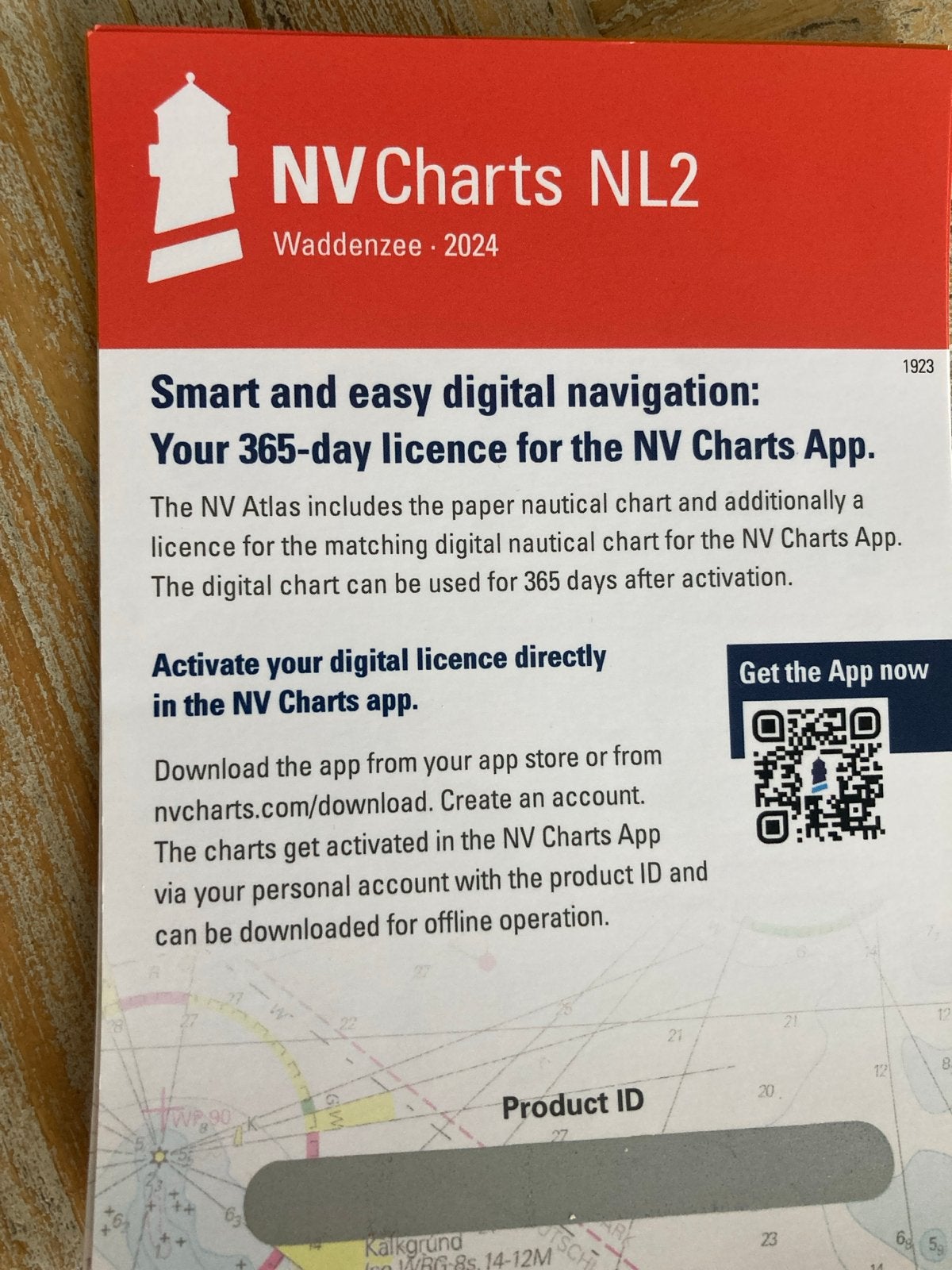NV Charts NL2 Waddenzee 2024 - Digitale kaart, Ophalen, 2000 tot heden, Nieuw, Landkaart