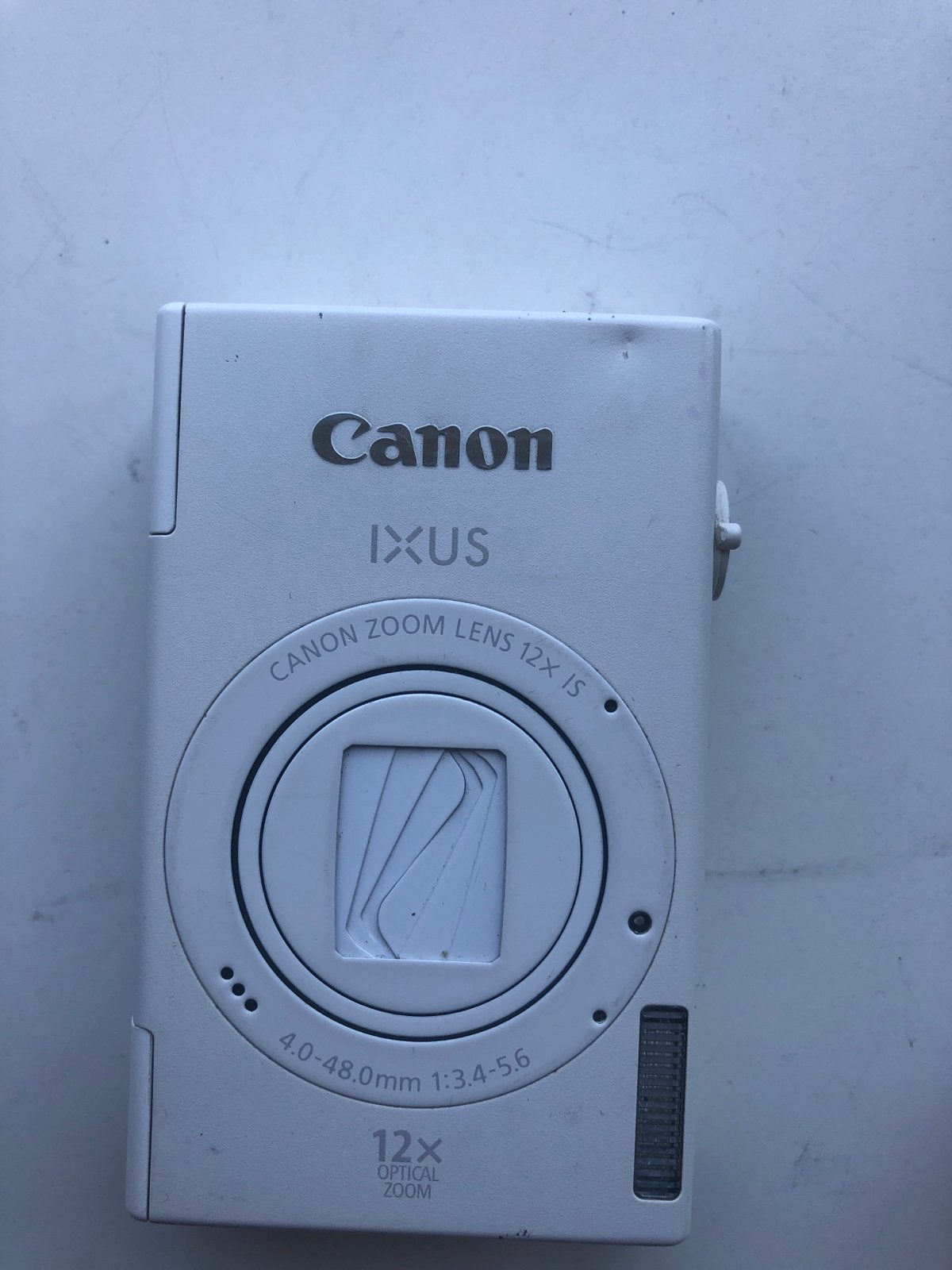 Canon IXUS 510 HS Compactcamera - Wit, 12x optische zoom, Gebruikt, Canon, Ophalen of Verzenden, Compactcamera