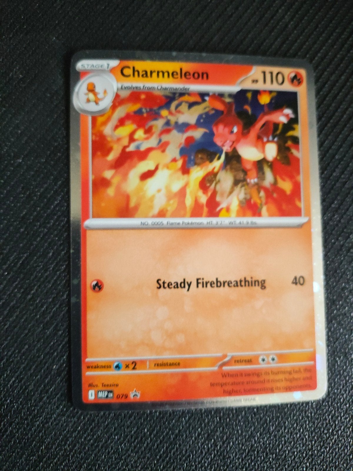 Pokémon charmeleon, Ophalen of Verzenden, Zo goed als nieuw, Plaatje