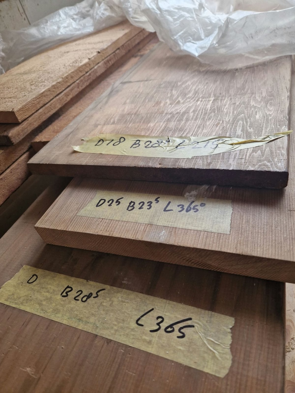 Red ceder planken, Ophalen, Minder dan 25 mm, Nieuw, Plank