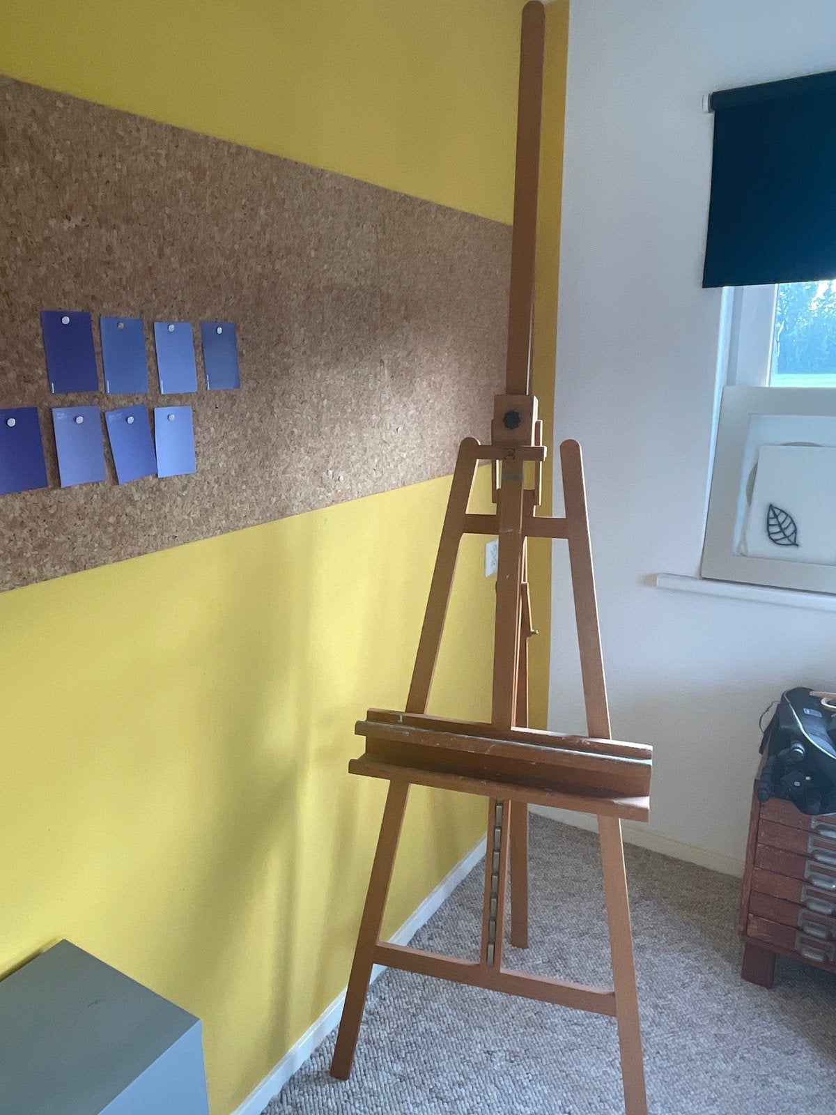 Mega stevige Talens Ezel met extra opbergplank, Hobby en Vrije tijd, Ophalen, Gebruikt, Ezel