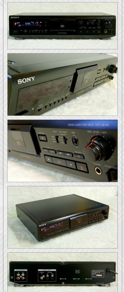 Sony DTC-ZE700 DAT Recorder @ deep!sonic  afstandsbediening, Ophalen of Verzenden, Overige typen