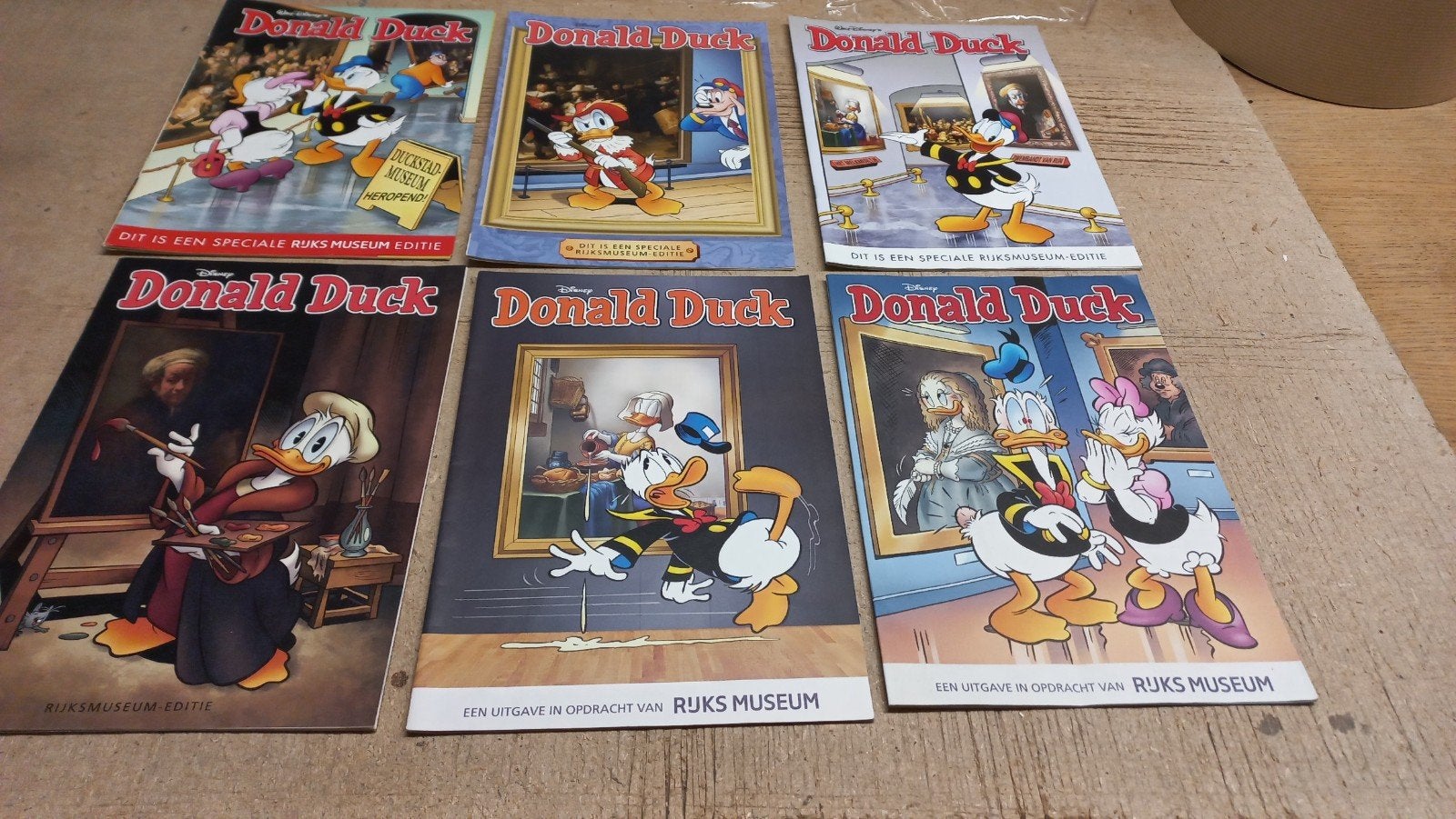 Donald Duck Rijksmuseum Edities - Complete Set, Complete serie of reeks, Ophalen of Verzenden, Zo goed als nieuw, Walt Disney