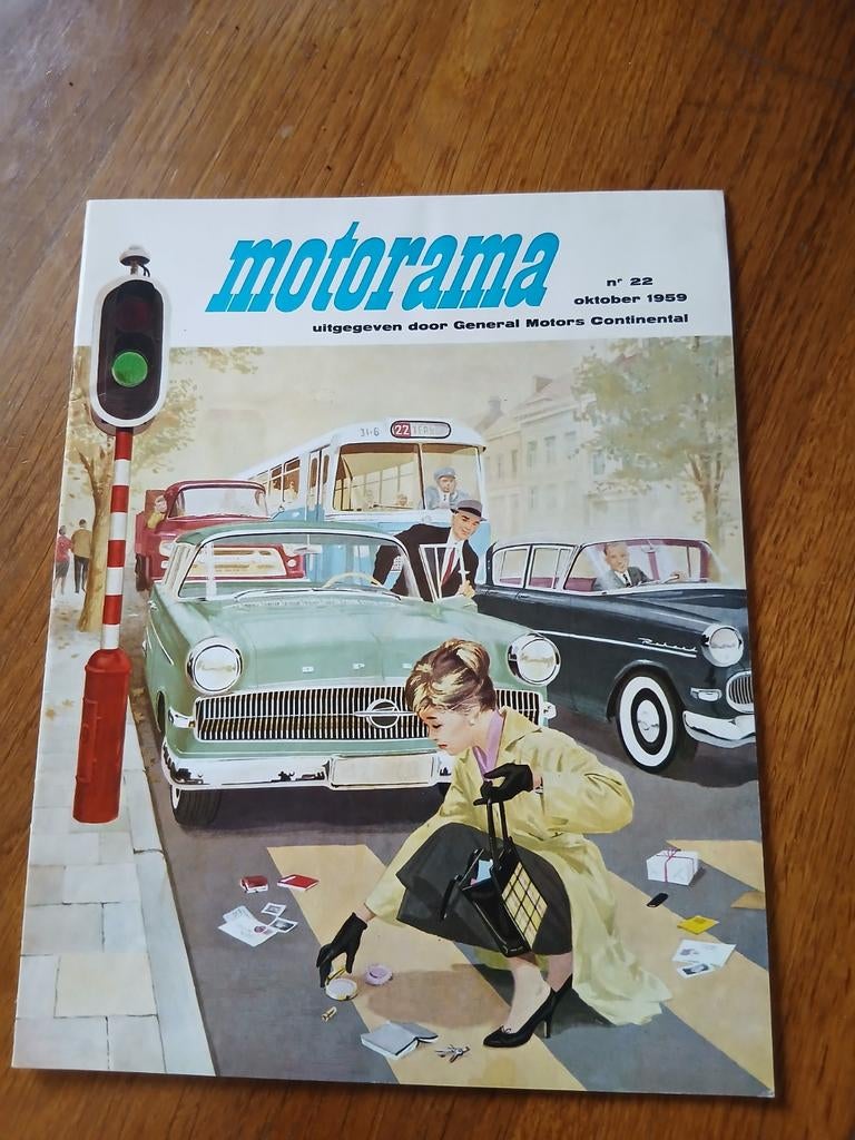 Motorama Magazine nr. 22 - oktober 1959, Ophalen of Verzenden, Gelezen, Algemeen, General Motors Continental
