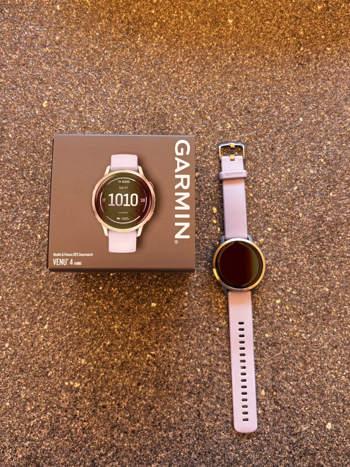 Garmin venu 4 zilver 41mm, Sieraden, Tassen en Uiterlijk, Smartwatches, Ophalen of Verzenden, Zo goed als nieuw, Waterdicht, Android