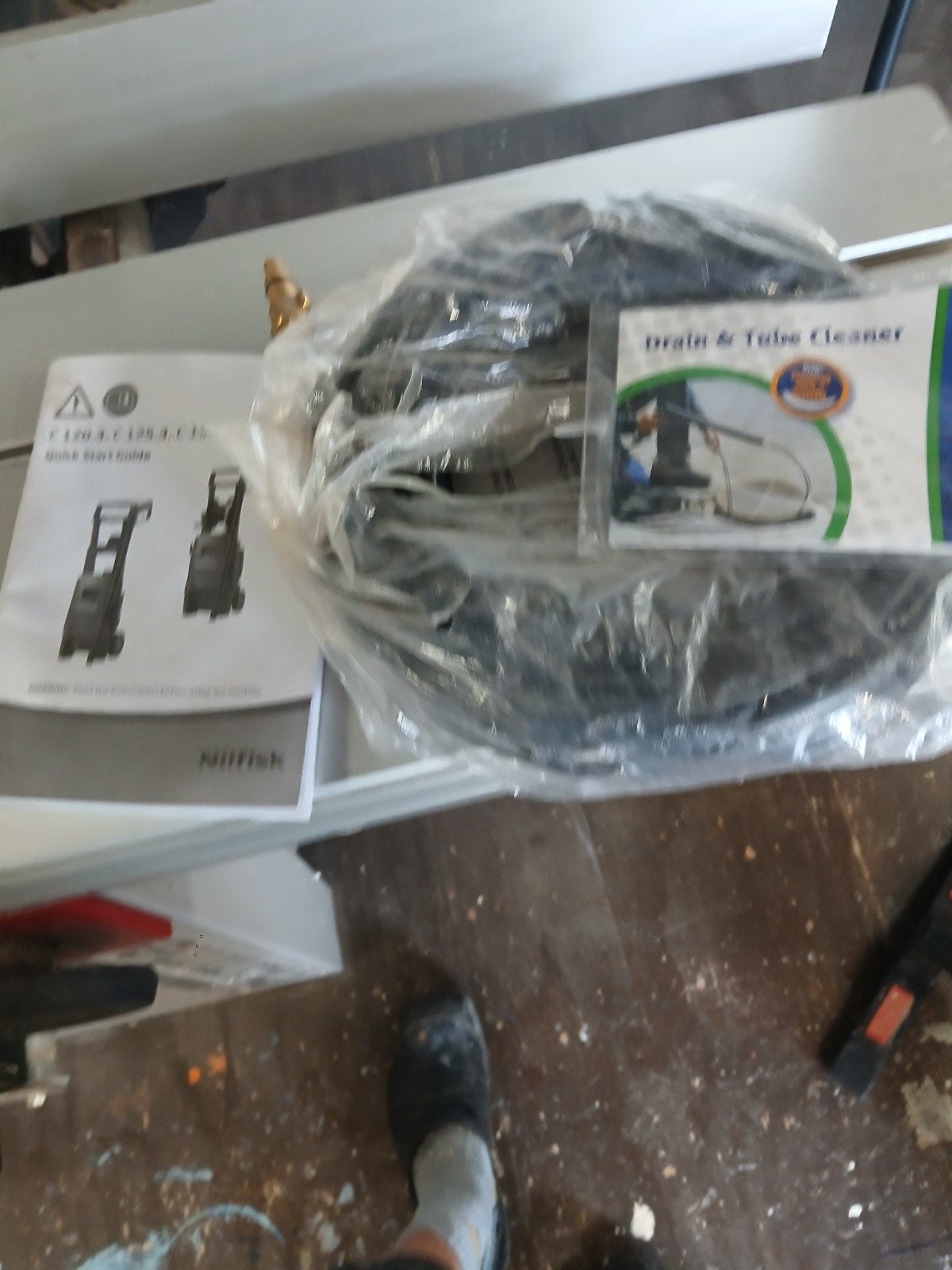 rioolreinigingsset, Tuin en Terras, Hogedrukreinigers, Ophalen of Verzenden, Nieuw, Elektrisch, Nilfisk