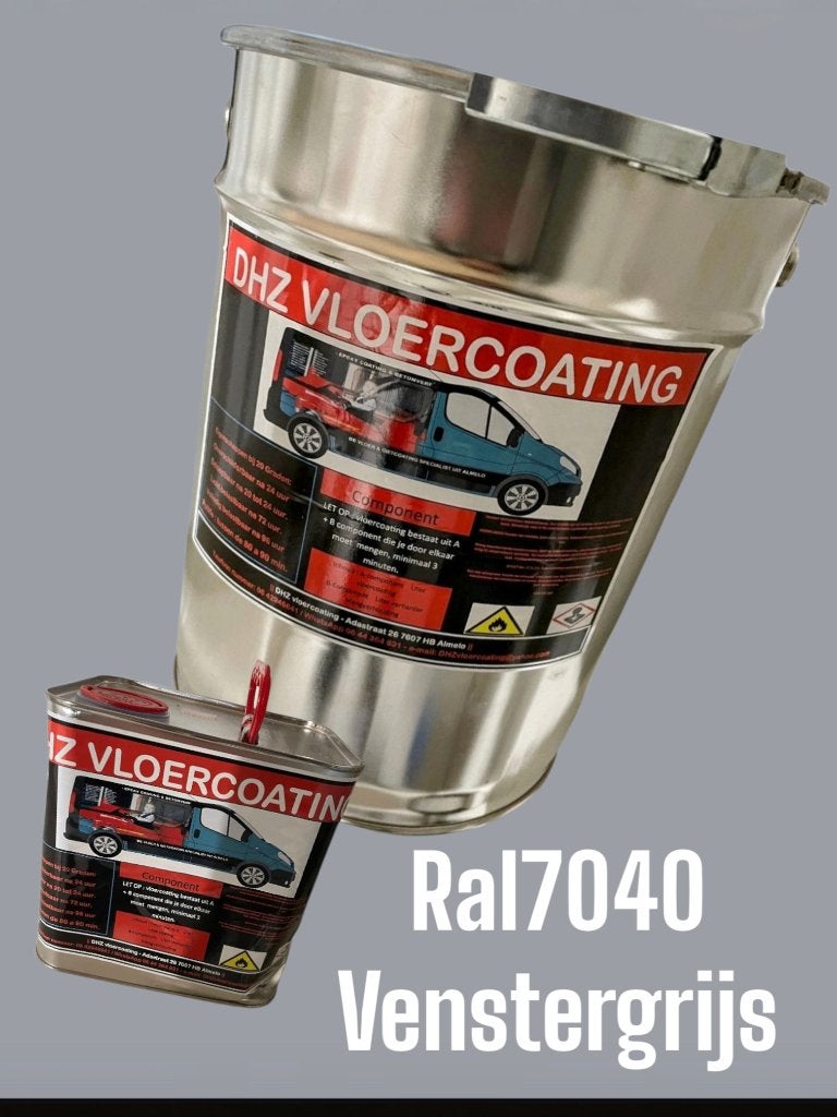 40m2 2k Epoxy garagevloer coating Egaline Hefbrug verf