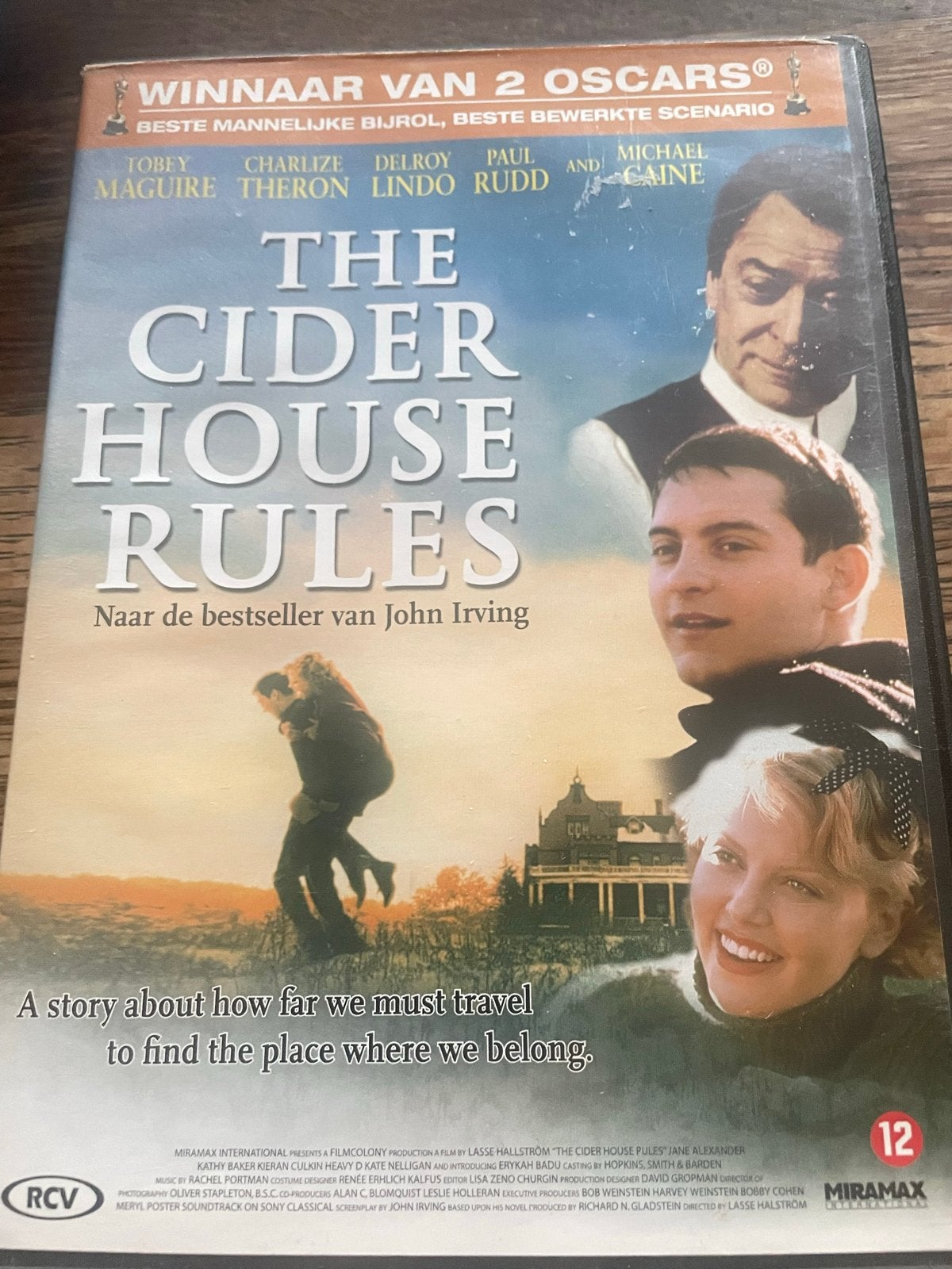 The Cider House Rules DVD - Oscarwinnend Drama, Waargebeurd drama, Nederlands, Ophalen of Verzenden, Vanaf 12 jaar
