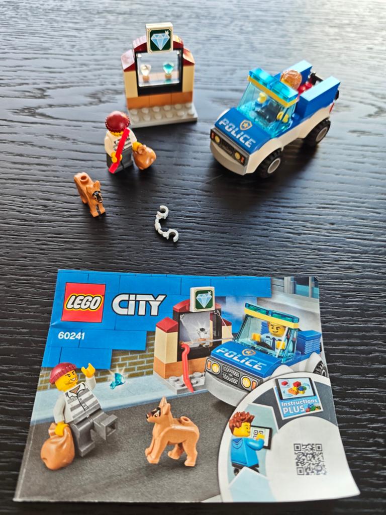 LEGO City 60241 Politiehond Eenheid - Nieuwstaat, Compleet, City, Lego, Nieuw