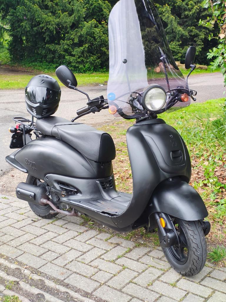 Retro scooter |4350 km| Startklaar & Rijklaar(evt bezorging), Ophalen, Zo goed als nieuw, Benzine, Overige merken