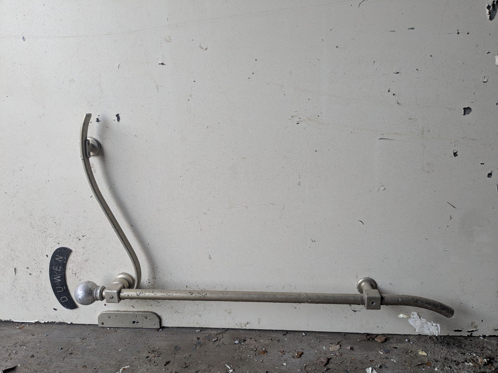 Jaren '70 Glazen Klapdeur met Mechanisme en Handvat, Ophalen, Gebruikt, 80 tot 100 cm, Binnendeur
