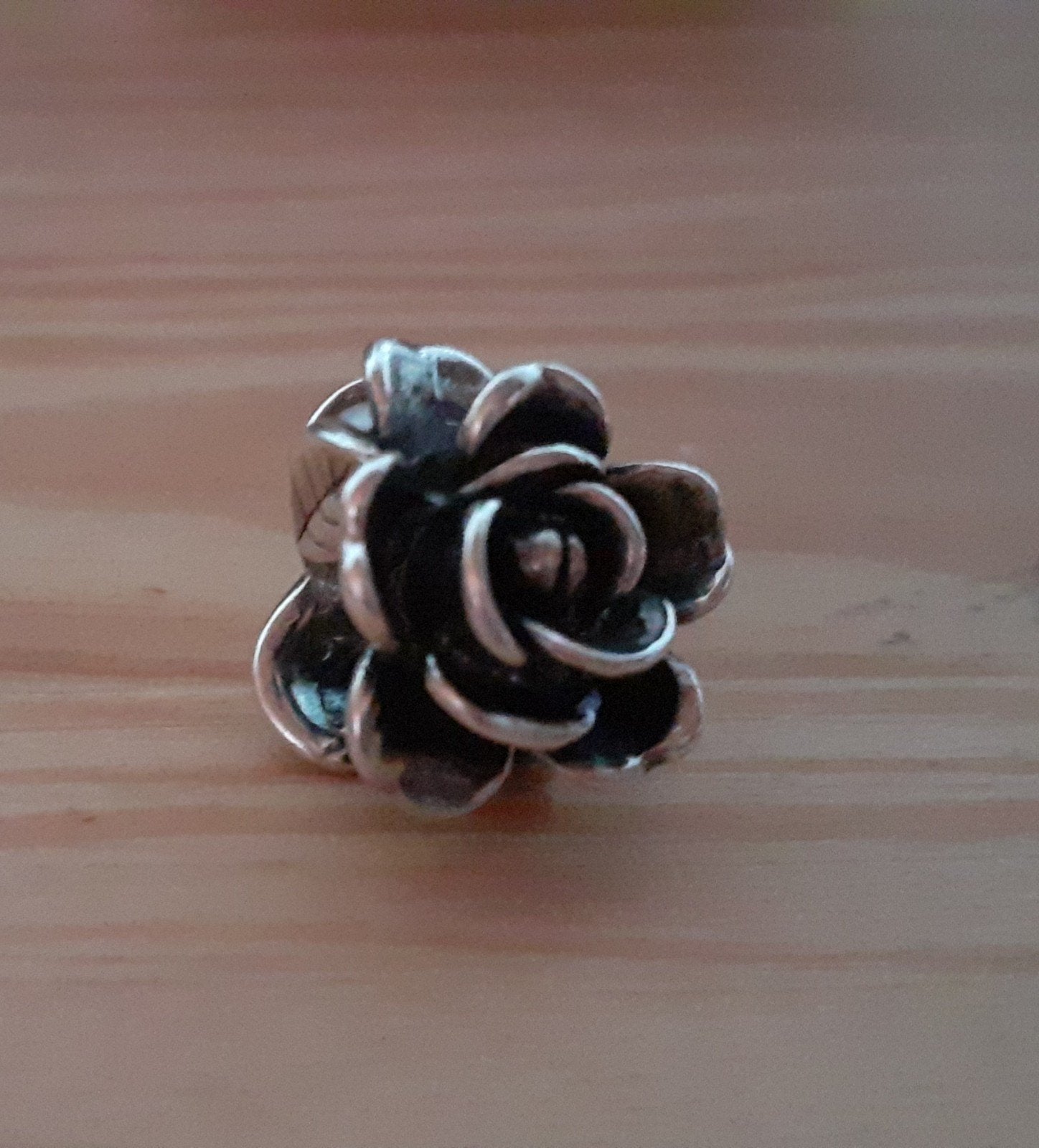 Trollbeads roos van juni, Ophalen of Verzenden, Zo goed als nieuw, Trollbeads, 1 bedel