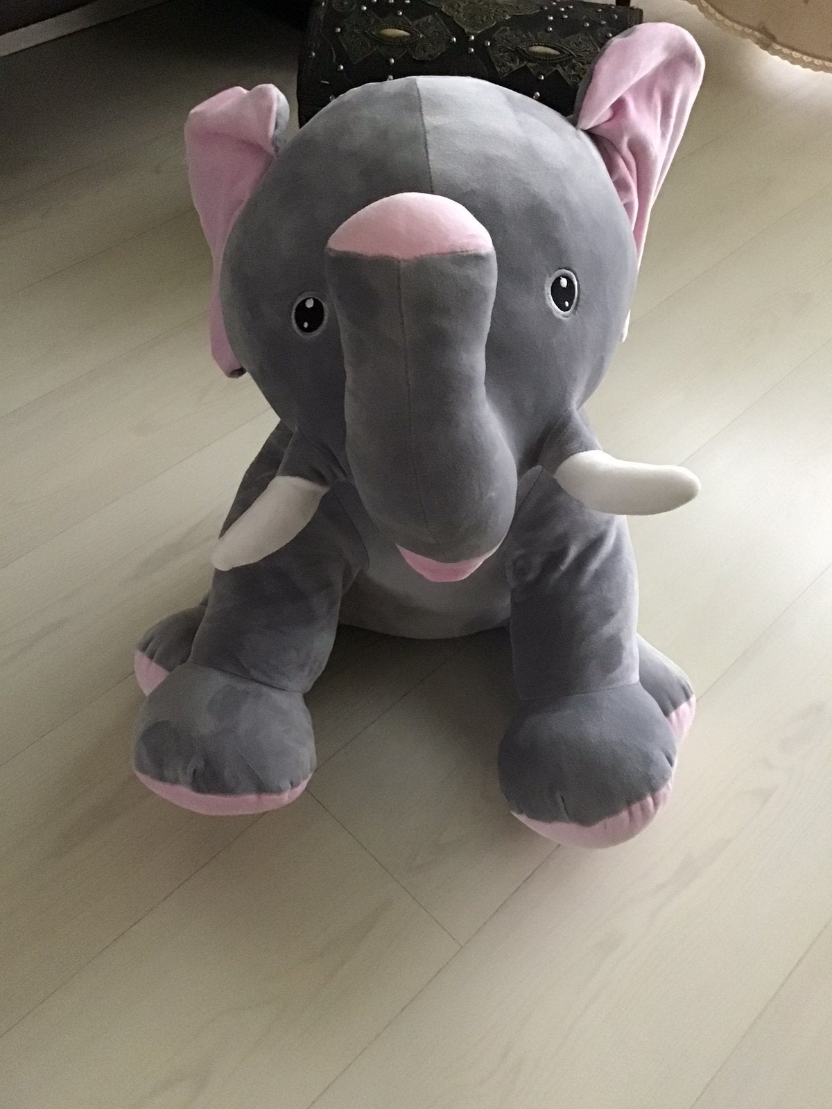 Intertoys Mega Knuffel Nieuw, Kinderen en Baby's, Overige merken, Grijs, Nieuw, Ophalen of Verzenden