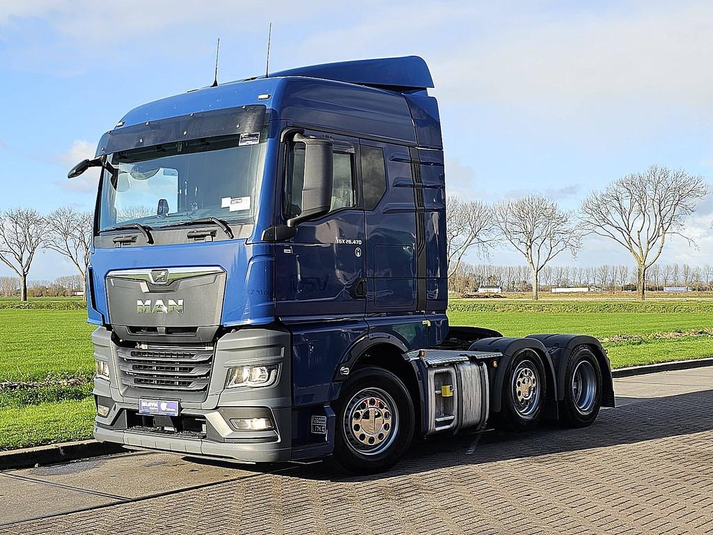 M.A.N. 26.470 TGX tg3 gm 6x2-2 bls, Auto's, Vrachtwagens, Automaat, Euro 6, Blauw, MAN