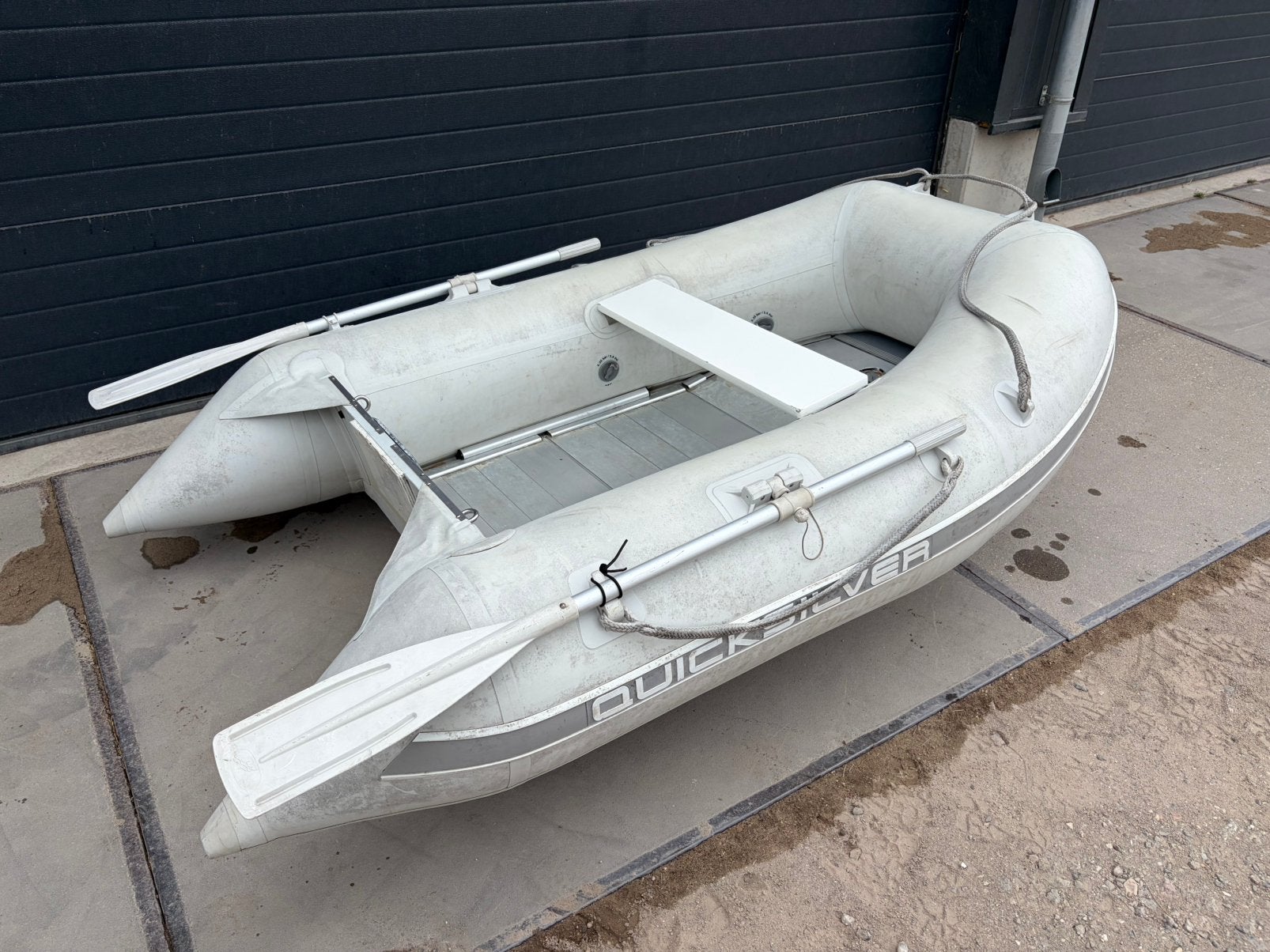 Quicksliver 250 Rubberboot met aluminium vloer, Ophalen, Aluminium, Quicksilver, Gebruikt