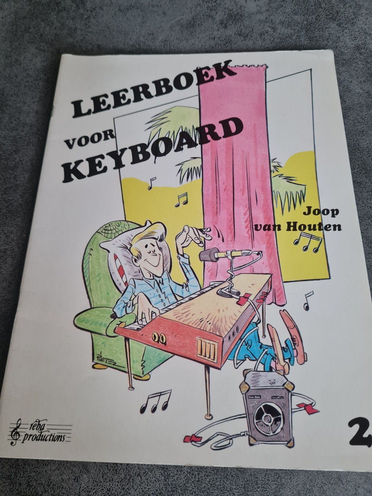 Leerboek voor Keyboard - Joop van Houten (Deel 2), Ophalen of Verzenden, Gebruikt