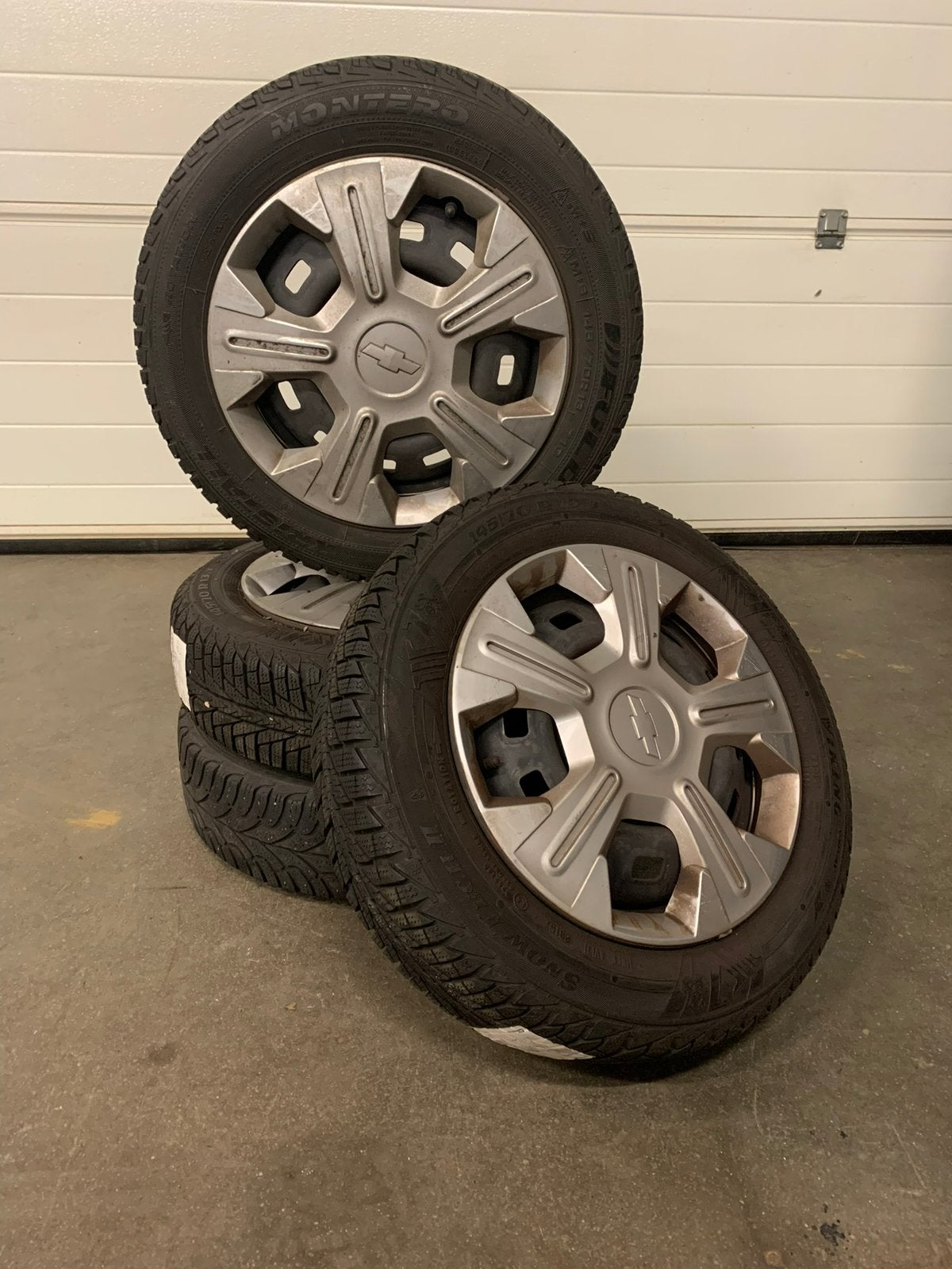 Chevrolet Matiz 13 inch Winterset, Auto diversen, Ophalen, Gebruikt