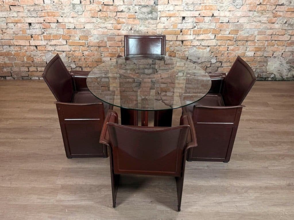 Matteo Grassi Korium set bij TheReSales, Huis en Inrichting, Ophalen, Bruin, Design, Zo goed als nieuw