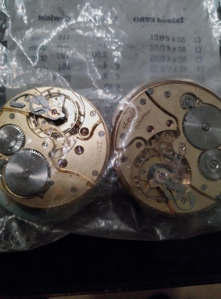 Zenith zakhorloge, Ophalen, Overige merken